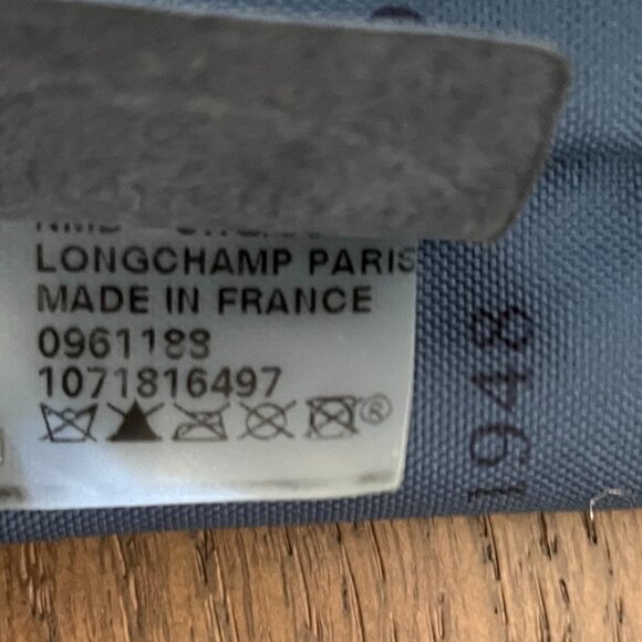 Longchamp Gray Croc-Embossed Shoulder Bag - Picture 9 of 12